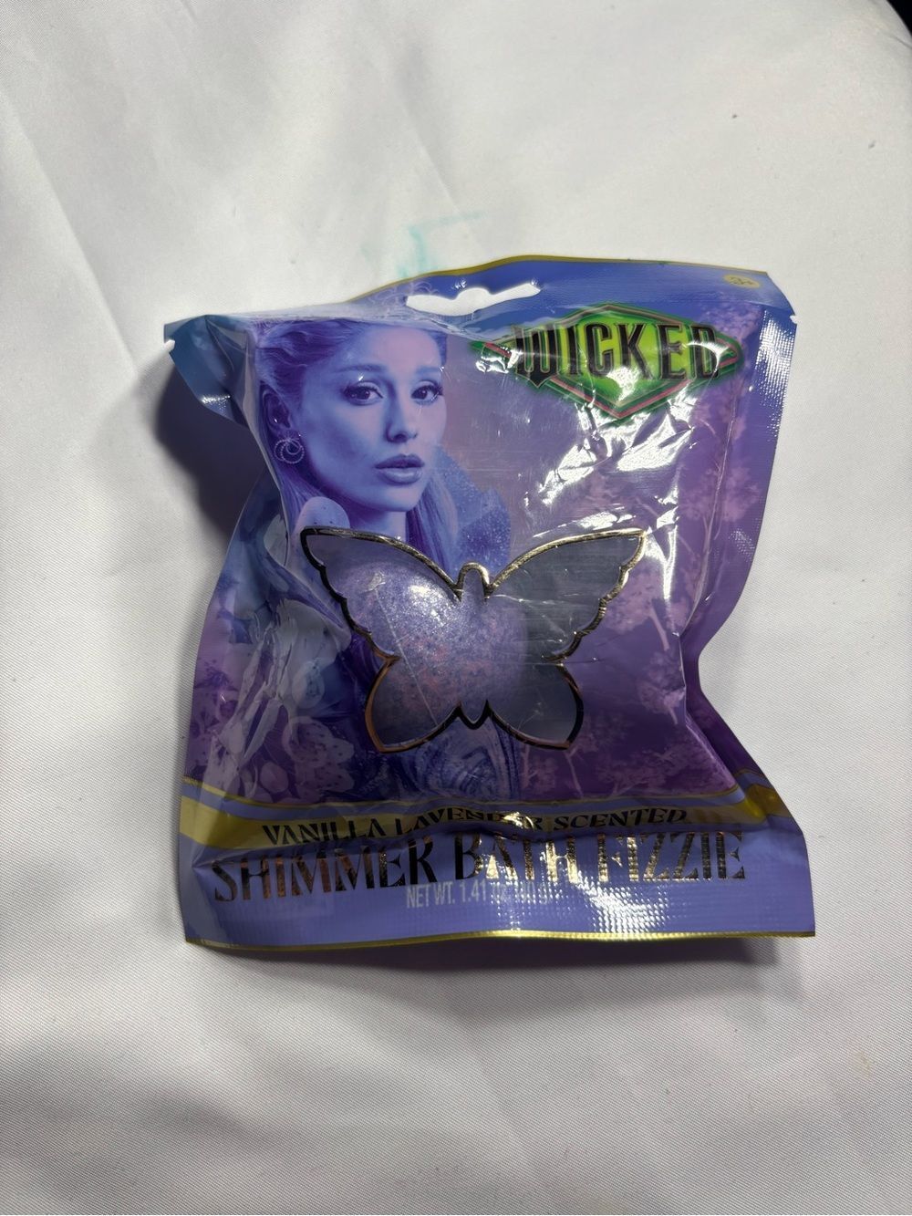 New Wicked Shimmer Butterfly Bath Fizzle – Lavender Purple